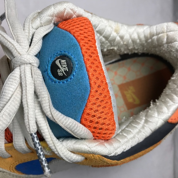 SOLD - Nike SB Paul Rodriguez 2 Orange Blaze Shoes - Picture 4 of 9